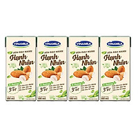 THÙNG SỮA ĐẬU NÀNH VINAMILK HẠT HẠNH NHÂN - 48 HỘP X 180ML