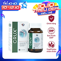 Viên Uống Giảm Đau Khớp, Chống Thoái Hóa Khớp, Tăng Cường Vận Động CRUX (Hộp 20 Viên)