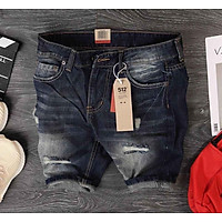 QUẦN SHORT JEAN NAM CHẤT BÒ CO GIÃN MẪU MỚI SIÊU HOT THỜI TRANG CAO CẤP AV010