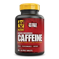 Thực phẩm bổ sung năng lượng Pe-Workout MUTANT CAFFEIN (240 Viên)