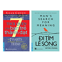 Combo 7 Thói Quen Của Bạn Trẻ Thành Đạt (Tái Bản) + Đi Tìm Lẽ Sống (2 cuốn)
