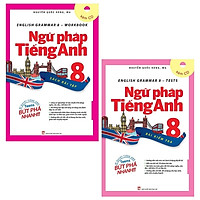 Combo English Grammar – Ngữ Pháp Tiếng Anh 8 (Bộ 2 Cuốn)