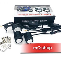 ĐÈN TRỢ SÁNG MINI BI CẦU 2 MẦU COST VÀNG PHA TRẮNG GOM ÁNH SÁNG