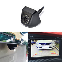 Univeral Metal Dynamic Trajectory Parking System Car Rear view Camera Backup LED Lights Night Vision Reverse Camera Video