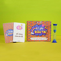 Set trò chơi kích thích khả năng ngôn ngữ "10 GIÂY ĐẤU TRÍ" 6-10 tuổi, Hộp Háo Hức