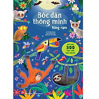 Sách Bóc Dán Thông Minh Sticker Cho Bé 3- 8 tuổi