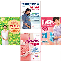 Bookset Sách: 4 Cuốn Sách Mang Thai Hay Nhất Dành Cho Mẹ Bầu