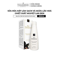Sữa rửa mặt làm sạch và ngừa lão hoá chiết xuất Nguyệt Lan Đen Tegoder Black Orchid Moon face milk 200 ml mã 7107