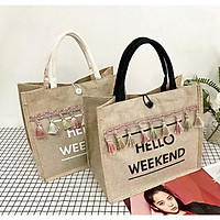 TÚI CÓI SIZE TO TUA RUA ĐI BIỂN HELLO WEEKEND TNX 489