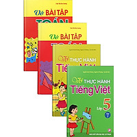 Combo Nâng cao kiến thức Toán Tiếng Việt 5 (Bộ 4 cuốn)