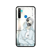 Ốp Lưng Kính Cường Lực Cho Điện Thoại REALME 5/REALME 5i/REALME 5S/REALME C3/REALME 6i - 8022 COLLBOY02 - Hàng Chính Hãng