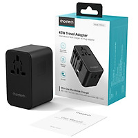 Củ sạc Choetech PD5020 du lịch đa năng tích hợp thêm dây cáp sạc Type C  (35W)/ PD5021 (45W)/ PD5022 (70W)- Hàng chính hãng