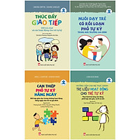 Combo series sách cho trẻ tự kỷ- Đồng hành cùng trẻ tự kỷ (bộ 4 cuốn)