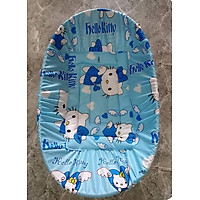 Combo Nôi Tre & Nệm Bọc Nôi 65x1m( Cho Bé Từ 0-24 tháng)_ (Tặng vòng dâu tằm)