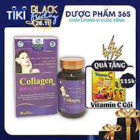 Collagen Royal Jelly - Ngăn ngừa quá trình lão hóa, Tăng cường độ đàn hồi cho da, Bảo vệ tế bào da, giúp da chắc khỏe, mịn màng (Hộp 30 viên)