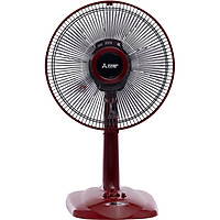 Quạt Bàn Mitsubishi D12-GA CY-RD - Đỏ Đậm - Hàng Chính Hãng