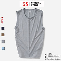 Áo Sát Nách Nam 5S (4 Màu), Chất liệu Premium Cotton Siêu Thấm Hút, Thoáng Mát, Vận Động Thoải Mái (ATT21023)