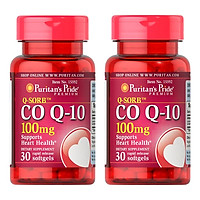 Thực Phẩm Chức Năng - Bộ 2 Viên Uống Hỗ Trợ Tim Mạch Puritan'S Pride Q-Sorb Co Q-10 100mg (30 Viên)