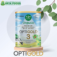 Sữa bột Organic cho trẻ từ 12 tháng tuổi trở lên Optigold Organic Infant Formula Step 3