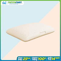 Gối Cao Su Liên Á Oval LAGOV4565 (45 x 65 cm) - Trắng