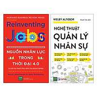 Combo Nguồn Nhân Lực Trong Thời Đại 4.0 + Nghệ Thuật Quản Lý Nhân Sự (2 Cuốn)