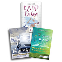 Bộ 3 Cuốn Dọn Dẹp Tối Giản + 14 bí mật gia tăng tài chính mỗi ngày + 7 bước thiết lập kế hoạch cuộc đời