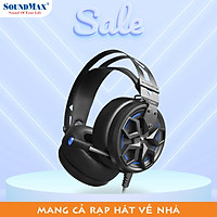Tai Nghe Chụp Tai SoundMax AH-330 | Tai Nghe Chơi Game SoundMax AH330 | Gaming Headset - Hàng Chính Hãng