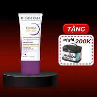 Kem Dưỡng Bioderma Cicabio Creme Spf 50+ Phục Hồi Da Và Hạn Chế Tăng Sắc Tố Sau Viêm 30ml + Tặng Kèm Túi Đựng Mỹ Phẩm Cao Cấp