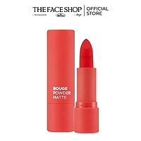 Son Môi Trang Điểm TheFaceShop Rouge Powder Matte 3.2g