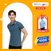 Áo polo nam YODY Chất liệu Airycool thấm hút mồ hôi, co giãn tốt - APM3959