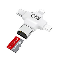 Đầu đọc thẻ nhớ hỗ trợ iPhone, điện thoại android, máy tính, macbook