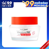 Kem Dưỡng Trắng Da Nâng Tone, Chống Nắng Angel Liquid Glutathione 700 Light Tone Up Cream (Ngày) 50ml