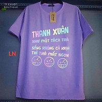 Áo thun phản quang thanh xuân L&N