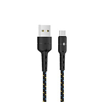 Cáp sạc Micro USB Hoco X14 Pro, cáp sạc bọc dù siêu bền, hỗ trợ sạc nhanh 3A Max, tự ngắt khi pin đầy, LED báo sạc dành cho Samsung, Huawei, Xiaomi, Oppo, Sony - Hàng chính hãng