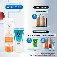 Bộ Kem Chống Nắng (Có Màu) Ngăn Sạm Da Và Giảm Thâm Nám Vichy Capital Soleil Anti-Daskspot