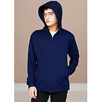 Áo khoác nam cao cấp GOKING, vải da cá dày 100% cotton chống nắng và giữ ấm hiệu quả