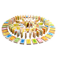 100 miếng domino hình câu đố dành cho giáo dục hiệu Ming Ting (MING TA) A8155 100