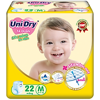 Tã quần UniDry Siêu mỏng đột phá mới - Lõi thấm linh hoạt, hút siêu tốc