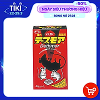 Thuốc diệt chuột Nhật Bản Dethmor hộp 4 vỉ