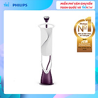 Bàn Ủi Hơi Nước Đứng Philips GC558 - Trắng Tím - Hàng Chính Hãng