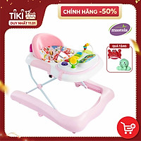 Xe tập đi 2 giai đoạn có đồ chơi (Màu xanh da trời)