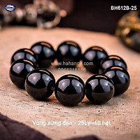 Vòng tay sừng trâu đen phong thuỷ (BH612B) Tâm Linh - Bình An - Tài Lộc - Bracelet of HAHANCO