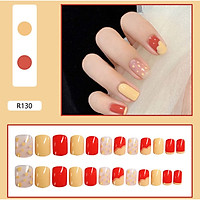 Bộ 24 móng tay giả nail thơi trang như hình (R-130)