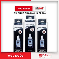 Bộ 6 màu - Mực nước inkMAX dùng cho máy in Epson T664 L300 / L310 / L350 / L360 / L1300 / L100 / L120 / L200 / L210 / L565 ... - HÀNG NHẬP KHẨU