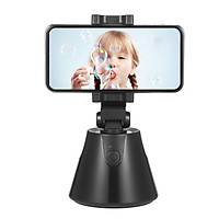 360 Degree Rotation Selfie Stick Auto Face Object Tracking Smart Shooting Phone Camera Holder Replacement for iPhone and