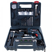 Máy Khoan Động Lực Bosch GSB-13RE SET Kèm 100 Phụ Kiện Chi Tiết