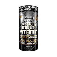 MuscleTech Advanced Daily Multivitamin for Men & Women, Includes Amino Acids, 18 Vitamins & Minerals (100% Daily Vitamins A, C, D, E, B6 & B12), 90 Count