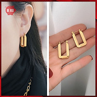 Bông tai titan chữ U - Trang sức Bé Heo BHBT468