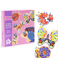 Mideer My 1st puzzle 6 in a box - các chủ đề