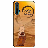 Ốp lưng in cho Huawei Nova 5T Mẫu Bước Chân An Lạc